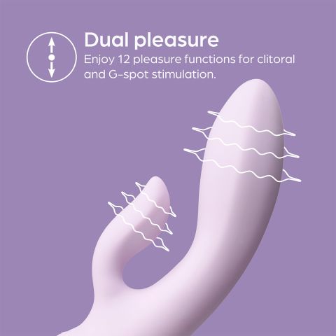 So Divine - Self Pleasure Rechargeable Rabbit Vibrator - Purple