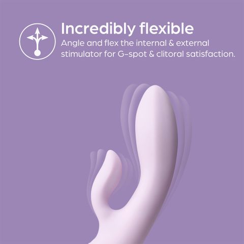 So Divine - Self Pleasure Rechargeable Rabbit Vibrator - Purple
