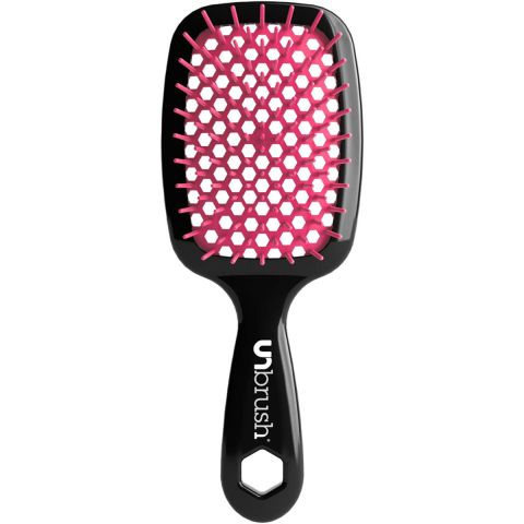 UNbrush - Detangling Hair Brush - Cherry Blossom Pink