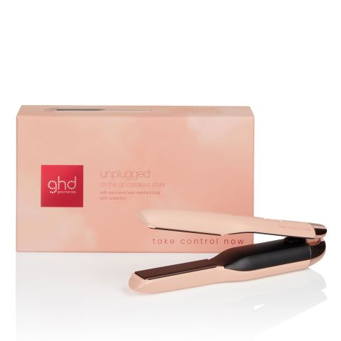 ghd - Unplugged Wireless Styler Straightener Limited Edition - Pink Collection