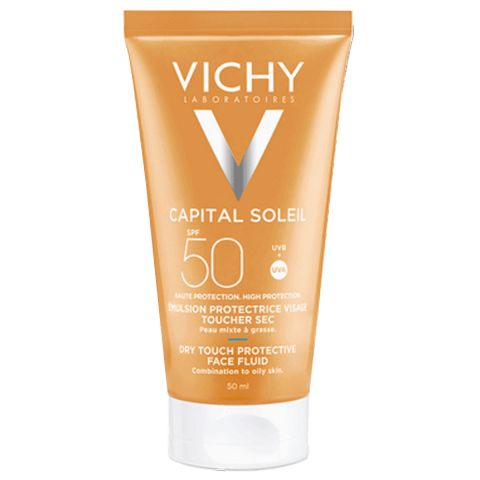 Vichy - Capital Soleil Dry Touch Face Fluid SPF50 for Combination to Oily Skin - 50 ml