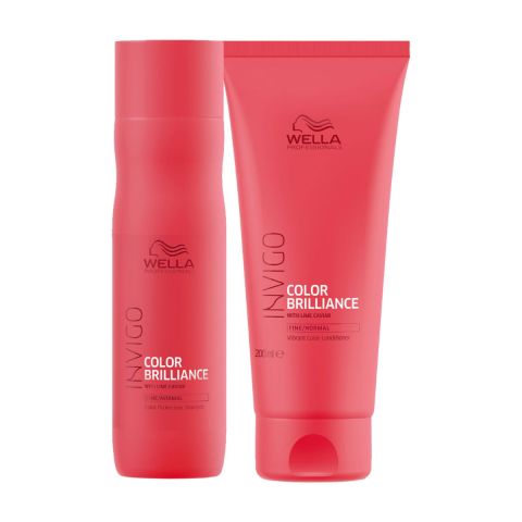 Wella Professionals - Invigo - Color Brilliance - Fine and Normal Hair -. Kit