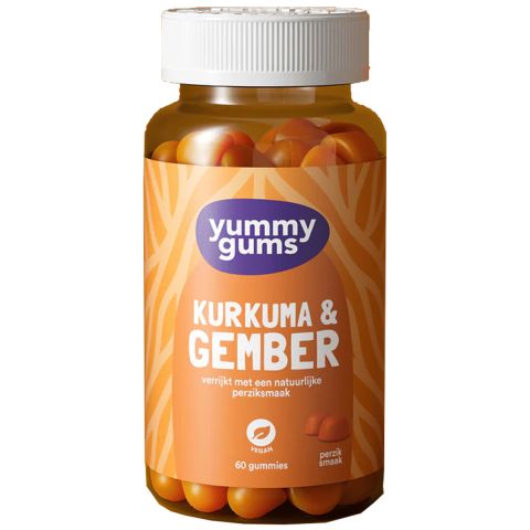 Yummygums - Turmeric & Ginger - 60 Gummies