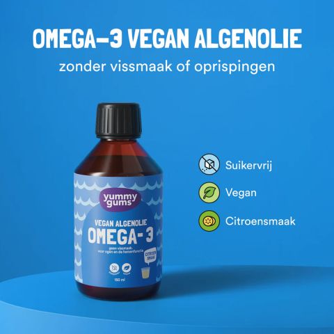 Yummygums - Liquid Omega-3 Algae Oil - 250 ml