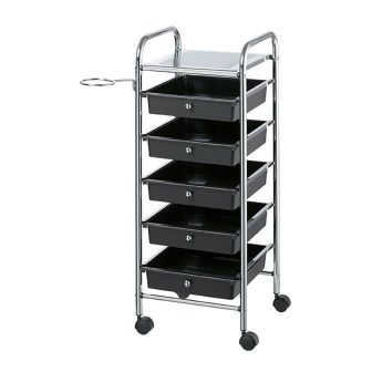Comair - Stapelboy Coiffure - Work Trolley - Black