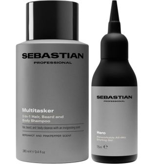 Sebastian Professional SEB MAN 3 1 Multitasker and Styling Gel for Men Value Set