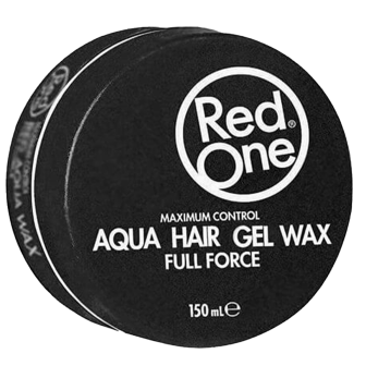 Red One - Black Aqua Hair Gel Wax - Full Force - 150 ml