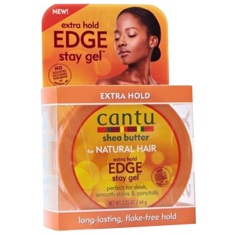 Cantu Shea Butter Natural Edge Stay Gel - 64 gr