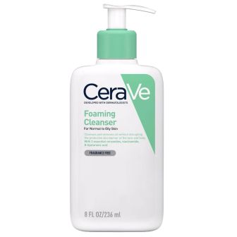 CeraVe - Foaming Cleanser with Niacinamide for Normal to Oily Skin - 236 ml