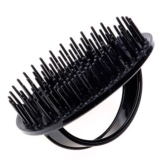 Denman - D6 Be-Bop Shampoo/Massage Brush - Black