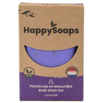 HappySoaps Body Wash Bar Lavender 100 gr
