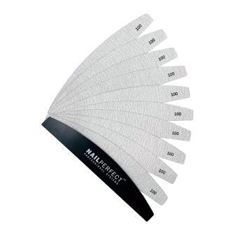 Nail Perfect - #100 Hygiene Files, 10 pcs + Core