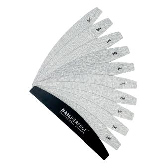 Nail Perfect - #240 Hygiene Files, 10 pcs + Core