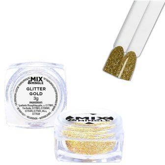ibp Mix & Mingle Glitter — Gold, 3 gr
