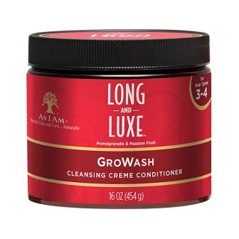 As I am - Long & Luxe Growash Cream Conditioner - 454 gr