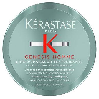 Kérastase - Genesis Homme Cire d'Épaisseur Texturisante Shaping Clay for Weakened Hair - 75 ml