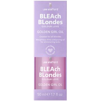 Lee Stafford - Bleach Blondes - Golden Girl Oil - Moisturizing Hair Oil - 50 ml