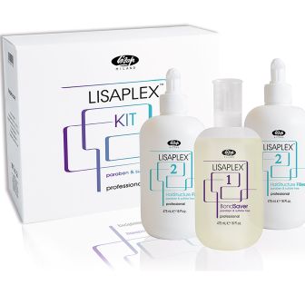 Lisap Milano - LisaPlex Professional Kit - 3 x 475 ml