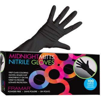 Framar - Midnight Mitts Nitrilhandschoen - 100 st