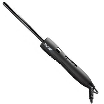 Max Pro - Twist Curling Wand - Black - 9 mm (Chopstick)
