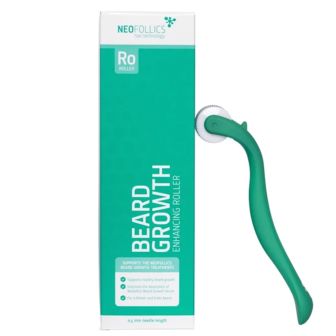 Neofollics - Beard Growth Enhancing Roller - clinically proven microneedling for beard growth