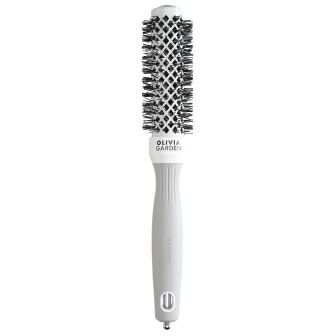 Olivia Garden - Expert Blowout Shine White & Grey - 35 mm