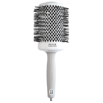 Olivia Garden - Expert Blowout Shine White & Gray - 65 mm