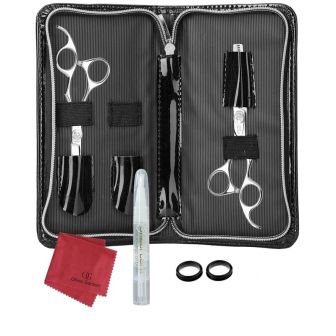 Olivia Garden - SilkCut Scissors Set 5.5 Inch - Black Pouch