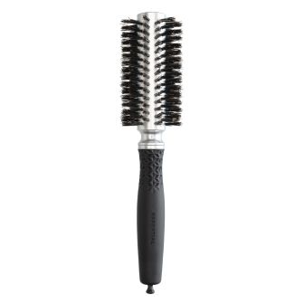 Olivia Garden - Blowout - Soft Boar - Silver - Hair Brush - 25 mm