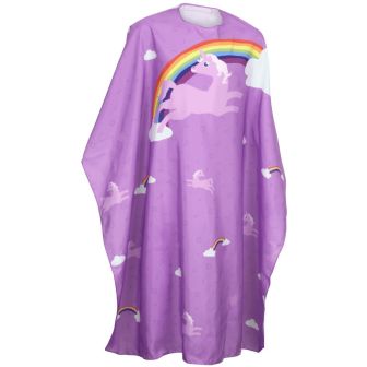 Olivia Garden - Kids' Cutting Cape - Unicorn Pink