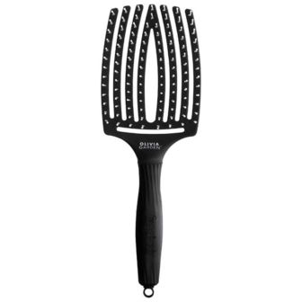 Olivia Garden FingerBrush Large Black