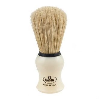 Omega - Shaving Brush of Boar Hair - 10066