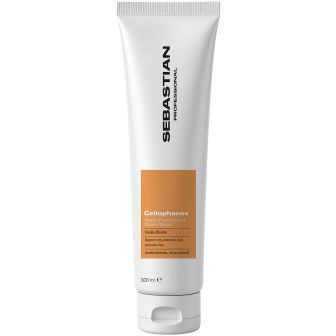 Sebastian Cellophanes Vanilla Blond witte tube met oranje etiket, pakshot