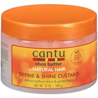 Cantu - Natural Hair - Define & Shine Custard, 340 gr