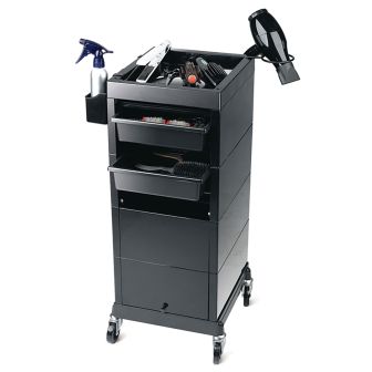 Sibel - Discrete Salon Trolley - Black