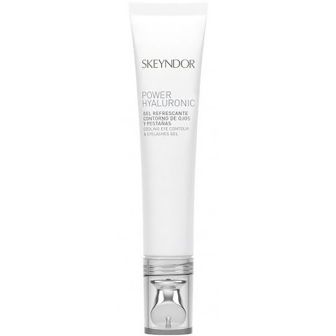 Skeyndor Power Hyaluronic Cooling Eye Contour & Eyelash Gel, 15 ml