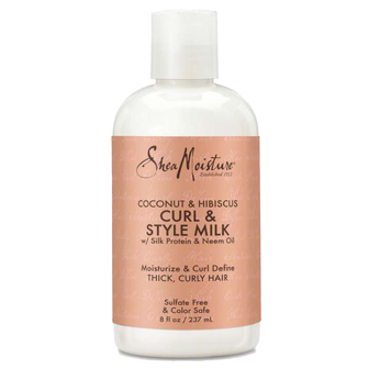 Shea Moisture Coconut & Hibiscus Curl & Style Milk - 237 ml