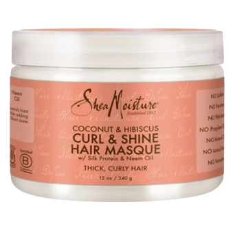 Shea Moisture - Coconut & Hibiscus - Treatment Mask - 340 gr