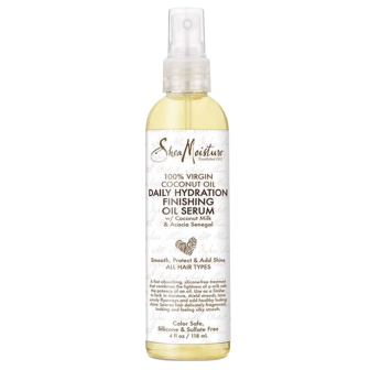 Shea Moisture - 100% Virgin Coconut Oil Finishing Oil Serum, 118 ml