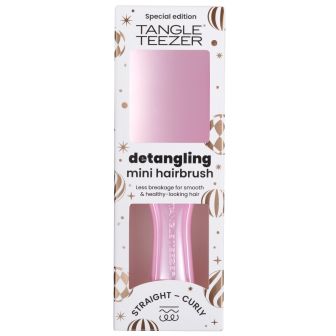 Tangle Teezer Chrome Ultimate Detangler Mini Satin Pink