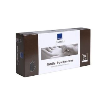 Abena - Nitrile Gloves - size XL - Powder-free Black - 100 pieces