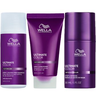Wella Professionals Ultimate Color Travel Value Set Travelsize