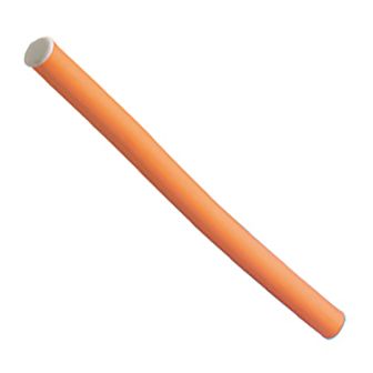 Comair - Superflex Papillotten - Orange - Ø 17 mm x 25 cm - 6 pcs