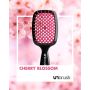 UNbrush - Detangling Hair Brush - Cherry Blossom Pink
