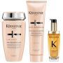 Kérastase - Curl Manifesto Shampoo + Conditioner + Elixir Ultime L'Huile Originale Hair Oil - Kit Curly Hair
