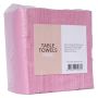 Nail Perfect - Table Towels Pink - 100 Pieces