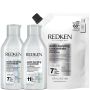 Redken - Acidic Bonding Concentrate Shampoo 300 ml + Refill 500 ml + Conditioner 300 ml -. Kit