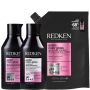 Redken - Acidic Color Gloss Shampoo 300 ml + Refill 500 ml + Conditioner 300 ml -. Kit