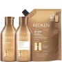 Redken - All Soft Shampoo 300 ml + Refill 500 ml + Conditioner 300 ml -. Kit