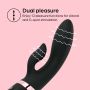 So Divine - Magic Rabbit Vibrator - Black